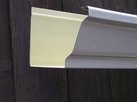 installing k style aluminum gutters